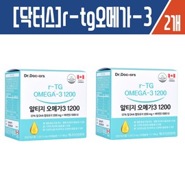 Haesoldam (Doctor&#39;s)r-tg Omega-3 1200 90 capsules / 해솔담 (닥터스)r-tg오메가-3 1200 90캡슐 X2개
