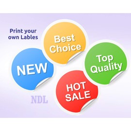 Laser / Ink Jet White Labels (2-1/2" Round - 12 Per Page | 1,200 Labels)