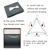 Heyomart Triangular Sun Sail, Waterproof, Sun Protection, Includes Mounting Ropes,