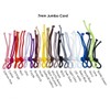 Neotrims Hoodie Drawstring Cotton Cord,6mm Round with Metal Toggle Ends,Stoppers.Lacing