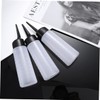 FOMIYES 3pcs Refillable Container Hair Dye Measuring Bottle Condiment Bottles