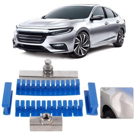 aqxreight - Paintless Glue Puller Tabs Auto Car Dent Repair Removal Tool Kit Blue Glue Tabs Dent Repair Tools For Big Dent Repair Line Dent Repair