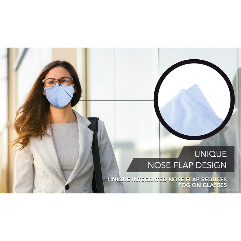Nextool Reusable 3-Layer Protective Face Mask (Pack of 2) 100%