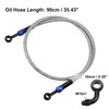 A ABSOPRO AN3 28 90 Degree Motorcycle Brake Hose Line