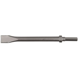 JET 408312 - .580 Hex Shank 12" Long Narrow Flat Chisel - Heavy Duty - Chipping Air Hammer Accessories