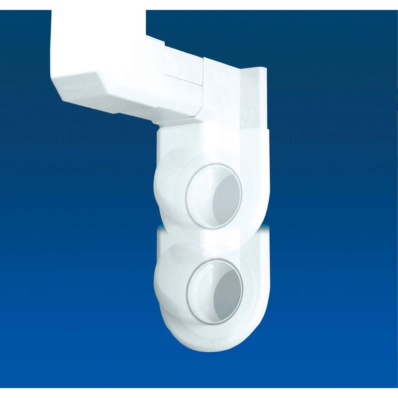 The Hare Ltd Plumbing Makeup Cover Sliding Wall Corner Tension