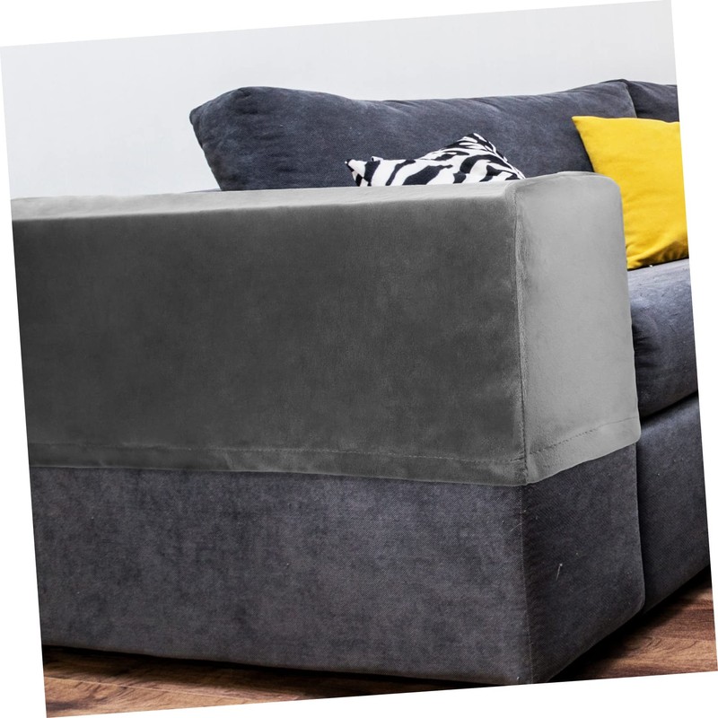 iplusmile 2Pcs Stretch Sofa Armrest Covers Slip Armchair Slipcovers Deep