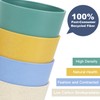 Homienly Wheat Straw Cups Alternative to Plastic Cups - Set