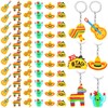 72 Pcs Mexican Fiesta Keychains - Cinco De Mayo Donkey