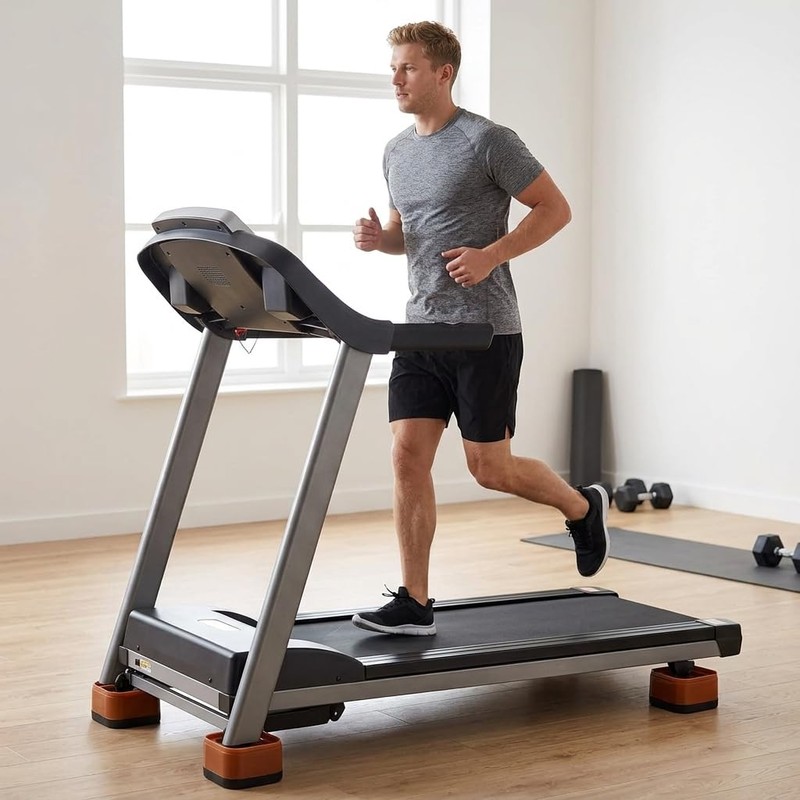 suction 4 PCS Ramp Blocks for the Treadmill, Treadmill Incline