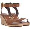 Vince Camuto Women's Felia Wedge Sandal, Caramello, 11