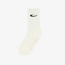 MOONGONE Unisex Crew Socks (One Size) Menswear Menswear Soft - Colour: White, Size: One Size