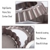 Webake 4 Inch Mini Tart Pan Set of 6, Non-Stick