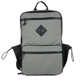Trademark Supply Mark V Minimalist Modular Backpack, Expandable Travel Backpack for Work or Travel. (Grey)