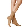KUNERT Women's Satin Look 20 Druckfreier Bund Socks, Denier, Cashmere