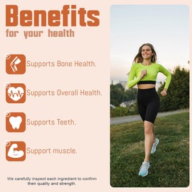 Health Dose Vitamin D3 10,000 IU + K2 (MK7) Supplement, 2-in-1 Formula, Immune Support, a Healthy Mood, Heart, Joint, Teeth, Bone Health, Calcium Absorption, 180 softgels. (1)