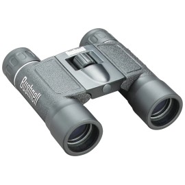 Bushnell Powerview 10x25 Compact Folding Roof Prism Binocular (Black)