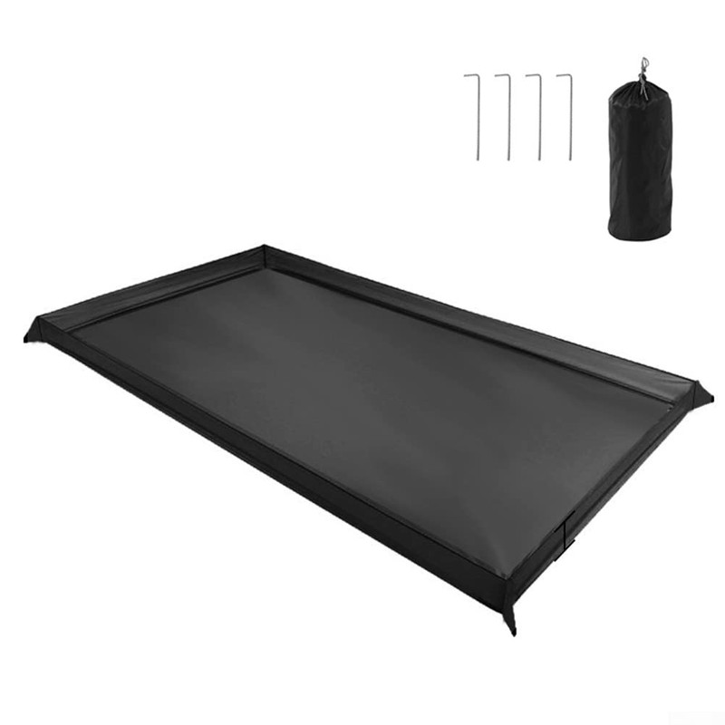 Camping Waterproof Ground Sheet, Multifunction Camping Tent Footprint Bathtub Floor