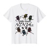 Kids Ninja T-shirt, Cool Fun Characters - Jelly Bean Ninjaz