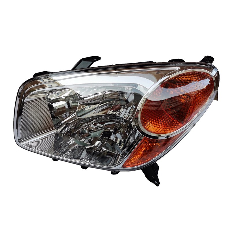 MuChaIOAK Halogen Headlight Assembly, Led Front Cover Replacement Car Head