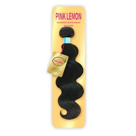 13A Pink Lemon Unprocessed Virgin Remi Hair Weave - Body Wave 18" (Color:NATURAL)