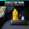 Moblorg Heavy Duty Storage Organizer for Vehicle Trunk, Garage, Under