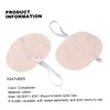 FOMIYES 2sets Underarm Sweat Pads Non-visible Reusable Soft Absorbent Underarm
