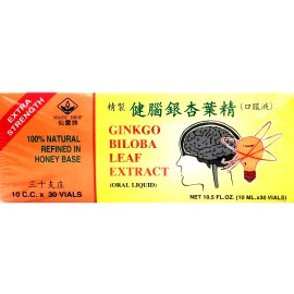 Magic Drop Extra Strength Ginkgo Biloba Leaf Extract - 10 ML.x30 Vials ( Oral Liquid )