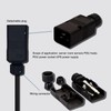 2pcs IEC320 C20 Power Socket Adapter Receptacle Connector Copper PVC