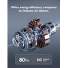 warmiplanet 42 Inch Small Ceiling Fan with Lights and Remote,