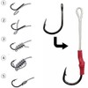 Dr.Fish 30 Pack Live Bait Hook Saltwater Fishing Hook in-line