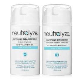 Suero Gel Antiacné y Antimanchas Neutralyze Clarité Día Noche Pack 2x45mL                                                                             