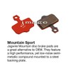 Jagwire Tem Disc Pad Tektro Mechanical - Red