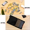 FULLCASE Battery Storage Organizer Holder Holds 72 AA AAA Batteries,
