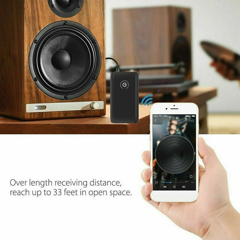 Universal 2in1 Bluetooth 5.0 Transmitter Receiver Wireless Audio 3.5mm Jack