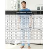 TeJoyce Mens Pyjamas Set Cotton Short Sleeve and Pants 2