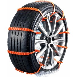 20 PCS of Snow Chains for Car SUV Pickup Trucks - Easy Installation with Reusable anti slip ties…