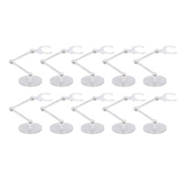 POENVFPO Base de Soporte para Muñecas, 10 Piezas Soportes de Exhibición para Figuras de Acción para Modos de 6 Pulgadas Marco de Soporte de Plástico para Series de Muñecas con Forma