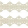 Funshowcase Large Pre-Made Ready to Use Edible Cake Lace Art