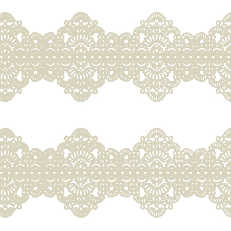 Funshowcase Large Pre-Made Ready to Use Edible Cake Lace Art