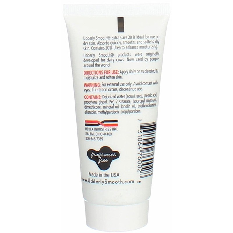 Udderly Smooth Extra Care Cream with Urea for Dry Skin,