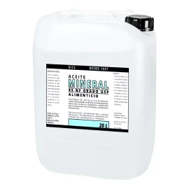 GICL Aceite Mineral Grado Alimenticio 20 Litros 85 Nf Sin Aroma