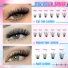 Lash Clusters 330Pcs Cluster Eyelash Extensions 40D Individual Lashes Fluffier