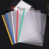 20pcs Clear Report Covers with Sliding Bar, Clear Report Covers