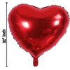 32 inch Heart Shape Balloons Red Colour Valentines Day Foil