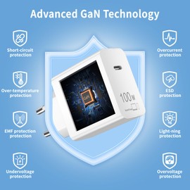 100W Supercharge Schnellladegerät für Honor Ladegerät USB C Ladegerät 6A USB C Ladekabel Adapter für Honor 200 Pro 200 Lite 400Lite 90Lite Magic6 Lite Pro Magic7Pro Lite 90 80 70Lite X6b X8b X9b