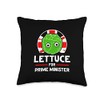 Lettuce For PM Throw Pillow