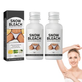 Skin Whitening Cream for Armpits, Bleaching Cream for Intimate Area, Cream for Whitening Dark Skin, Skin Whitening Cream for Neck Sensitive Areas, Elbows, Inner Thighs, Pack of 2