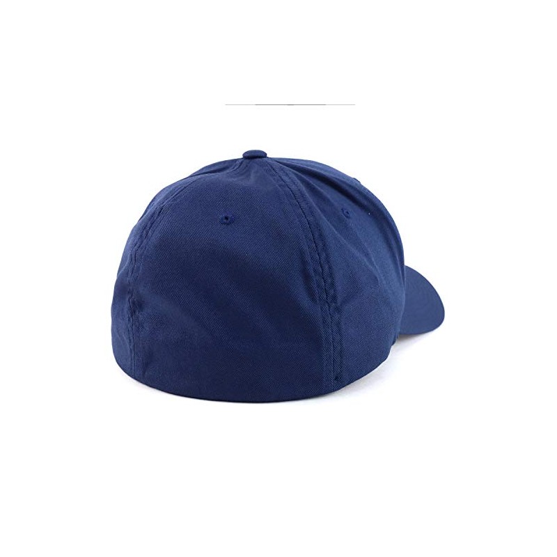 Armycrew USA American Flag Embroidered Flexfit Cap Fits Up to