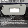 CRAZYPARTS Driver & Passenger Side Sun Visor Compatible with Nissan